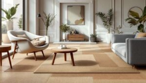 Liège, sisal, jonc de mer : c'est la nouvelle tendance sol qui enterre définitivement le carrelage