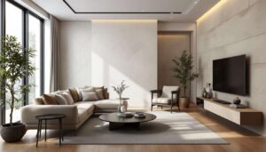 Fini le papier peint et la peinture murale : en 2026, c'est cette nouvelle finition que l'on verra dans les intérieurs tendances