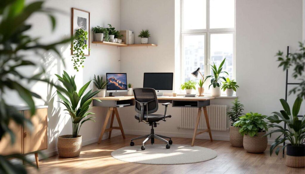 Les astuces des architectes d’intérieurs pour créer un coin bureau inspirant