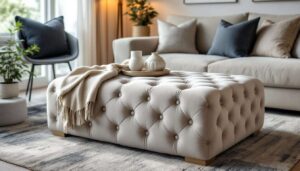 De plus en plus de personnes remplacent leur table basse par ce meuble confortable qui apporte tellement de style au salon