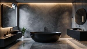 La baignoire blanche, c’est terminé : en 2026, cette finition s’impose dans les intérieurs stylés