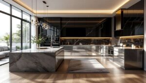 Fini les crédences : ce que les décorateurs posent désormais pour une cuisine haut de gamme et sans fausse note