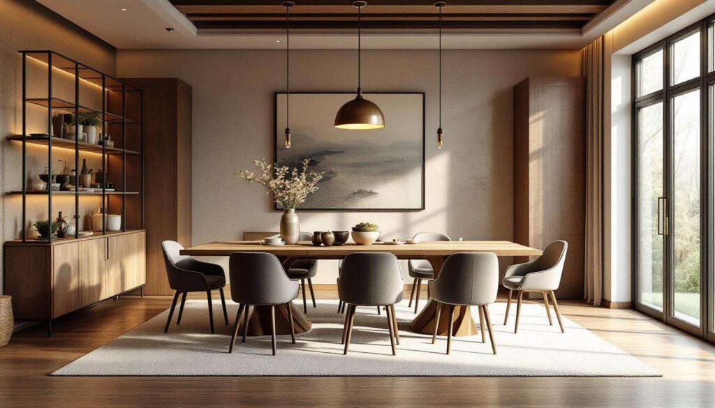 5 salles à manger canons qui devraient nous donner de la suite dans les idées