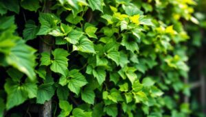 Cette plante grimpante pousse en 6 mois et remplace le lierre sans envahir les murs