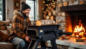 Bois de cheminée : ce fendeur de bûches à petit prix évite de se fatiguer tout l'hiver
