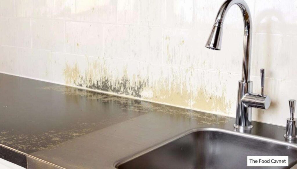 Moisissure noire sur les joints : cette poudre du placard les blanchit sans frotter pendant des heures