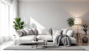 Où placer son canapé pour donner l’illusion d’un salon plus grand : la règle des décorateurs enfin révélée