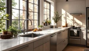 Fini le bois ou le mélaminé en cuisine : cette nouvelle matière écologique s’impose en 2026