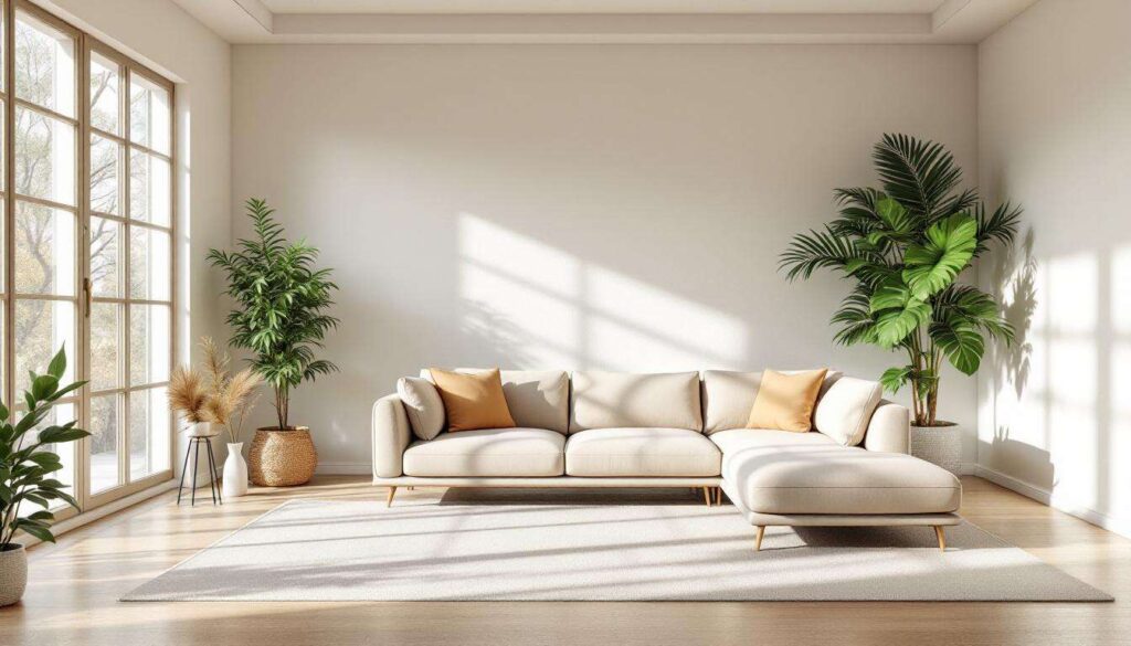 Où installer son canapé pour agrandir visuellement le salon : le principe des décorateurs expliqué