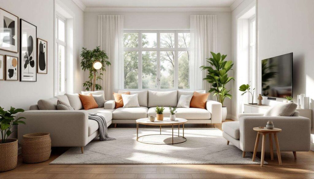 Ce type de meubles agrandit d'un coup les petits salons sans travaux, l'autre donne l'effet inverse