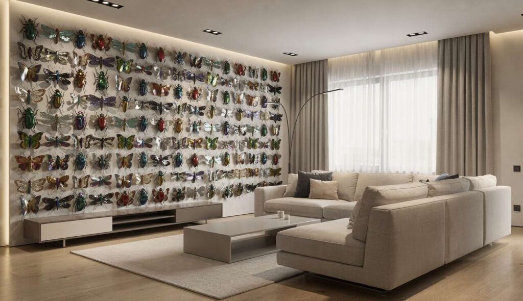 Déco 2026 : adieu plantes vertes, ces insectes précieux envahissent vos murs et tout le monde en veut chez lui