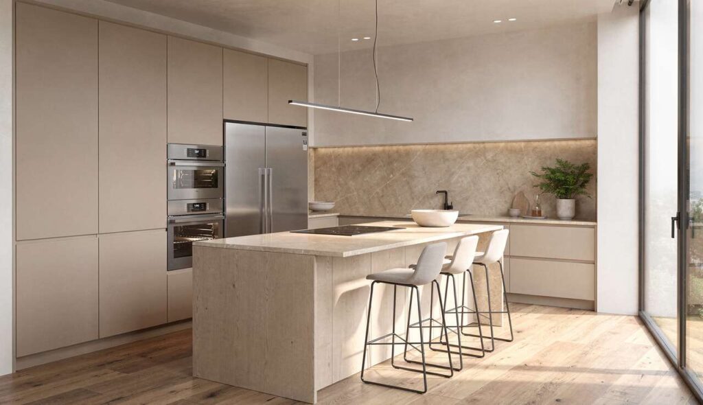 Votre cuisine blanche fait-elle ringarde en 2026 ? Ce nouveau neutre prisé des designers la remplace déjà